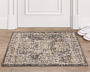 Addison Rugs Fairfax Traditional 1'8" x 2'6" Accent Rug, Fossil, rollover