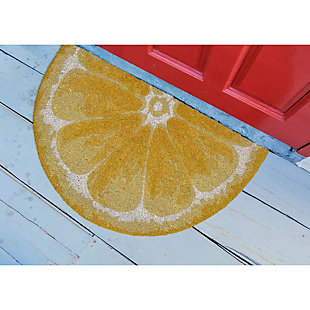 Transocean Terrene Limone Outdoor 1'6" x 2'6" Doormat, , rollover