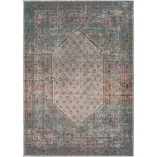 Home Accents Colin Cln-2311 5'3" X 7'3" Rug, Lunar Green, large