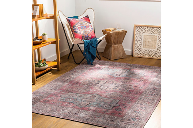 The meticulously woven construction of these pieces boasts durability and will provide natural charm into your decor space. Made in Turkey with chenille polyester and jute, this rug has a low pile. Spot clean; one year limited warranty.Made of chenille polyester and jute | Imported | Canvas backing  | Indoor only | Machine Washable (Cold Water Only – Hang Dry) or Spot Clean | Machine made
