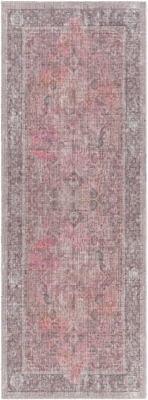 Surya Farrell 2'7" x 7'3" Rug, Brown/Red, large