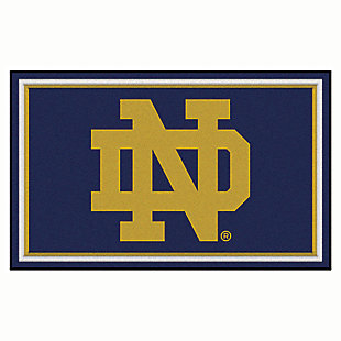 NCAA Notre Dame 4x6 Rug, , large