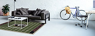 Imperial International University Of Georgia 4' x 6' Homefield Accent Rug, , rollover