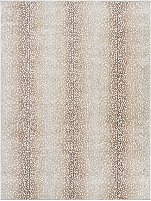 Surya Roma Eclectic Area Rug, Camel/Light Gray, large