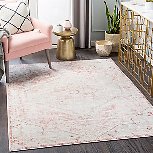 Surya St tropez Traditional Area Rug, Light Gray, rollover