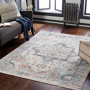 Surya Amore Transitional Area Rug, Navy, rollover