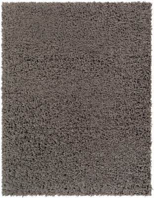 Surya Angora Modern Area Rug, Charcoal, large