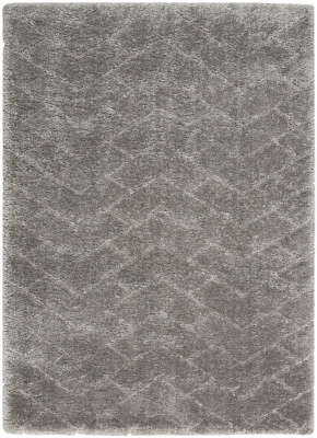 Nourison Nourison Dreamy Shag 4' x 6' Grey Shag Indoor Rug, Gray, large