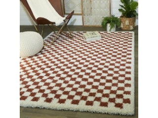 Balta Covey Checkered Shag 7' 10" x 10' Area Rug
