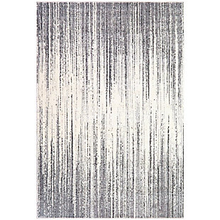 Balta Imre Abstract Modern 7' 10" x 10' Area Rug, Gray, large