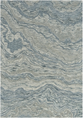 Nourison Home Graceful Area Rug 5' x 7', Blue, large