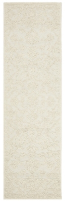 Safavieh Martha Stewart Collection Shag 2'x 8' Runner Rug, Ivory, large