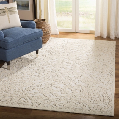 Safavieh Martha Stewart Collection Shag 8' x 10' Area Rug, Ivory, rollover