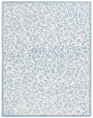 Safavieh Martha Stewart Collection Casual 4' x 6' Area Rug, Ivory/Blue, large