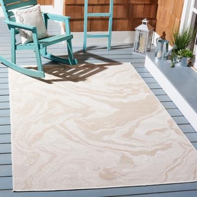 Safavieh Martha Stewart Collection Abstract 4' x  6' Area Rug, Ivory/Beige, rollover