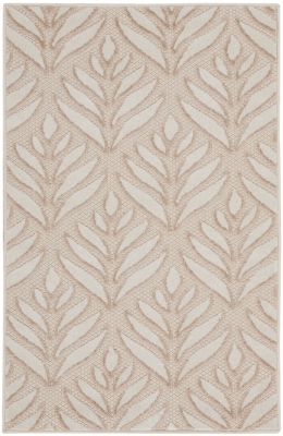 Nourison Home Splash 2'8" X 4' Texture Area Rug, Ivory/Gray, large