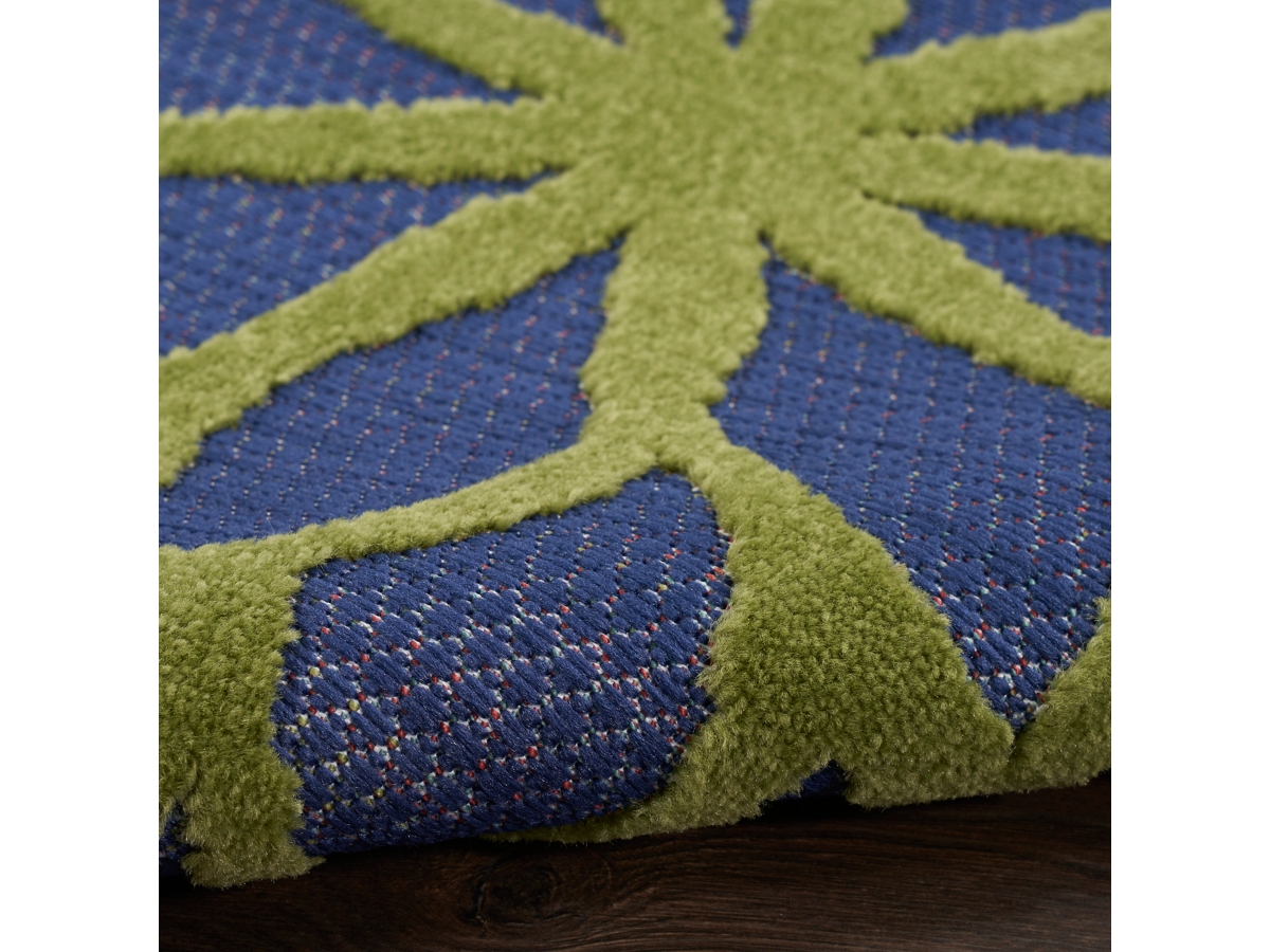 Nourison Home Splash 7'10" X 10 Dahlia Floral Indoor/Outdoor Area Rug
