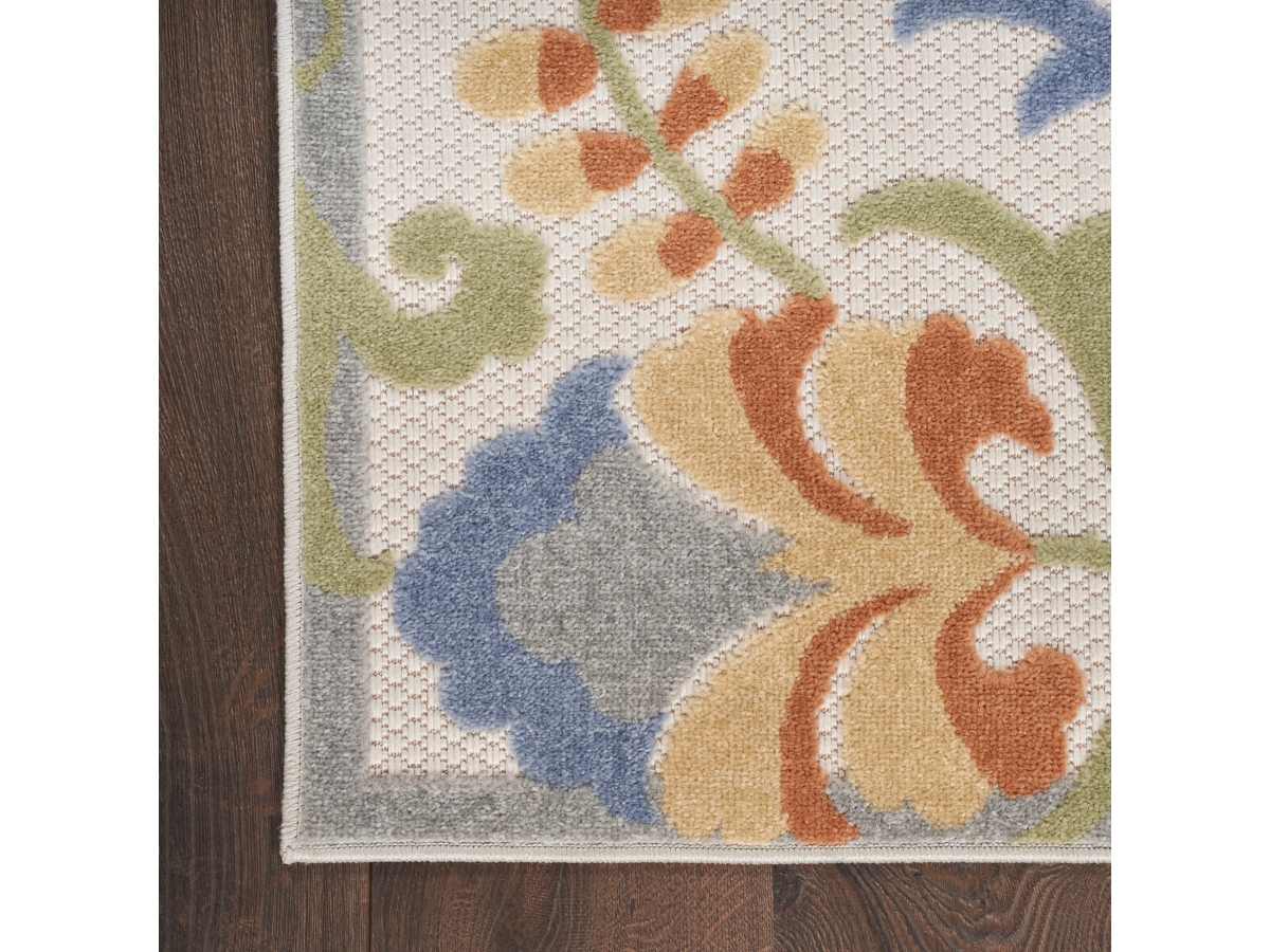 Nourison Home Splash 6' X 9' Leafy Vines Indoor/Outdoor Area Rug