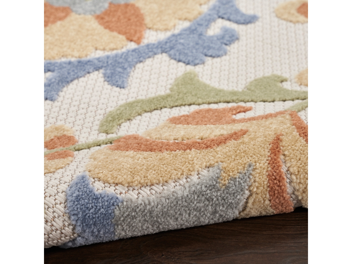 Nourison Home Splash 6' X 9' Leafy Vines Indoor/Outdoor Area Rug