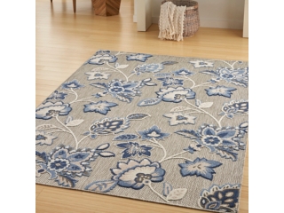 Nourison Home Splash 9' X 12' Floral Area Rug