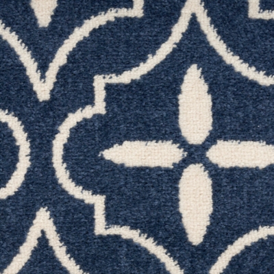 Swatch color Navy/Ivory 