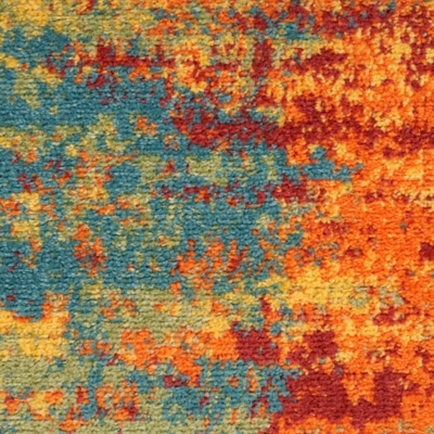 Nourison Outdoor Essentials 5x7 Area Rug - Artistic Design