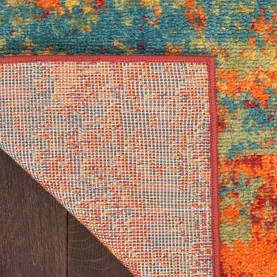 Nourison Outdoor Essentials 5x7 Area Rug - Artistic Design