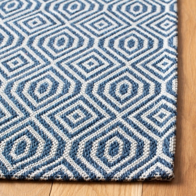 Safavieh Augustine Plaid Area Rug, Navy/Light Gray, large