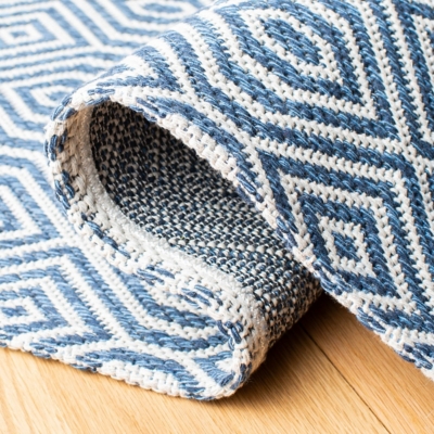 Safavieh Augustine Plaid Area Rug, Navy/Light Gray, large