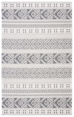 Safavieh Augustine 5' x 7'7" Area Rug, Anthracite/Cream, large