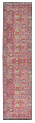 Linon Lana Aydin 2' X 10' Runner Rug, Pink, large