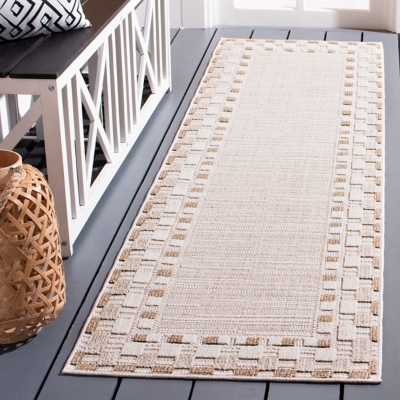 Safavieh Global 2' 2" x 8' Runner Rug, Beige/Light Beige, rollover