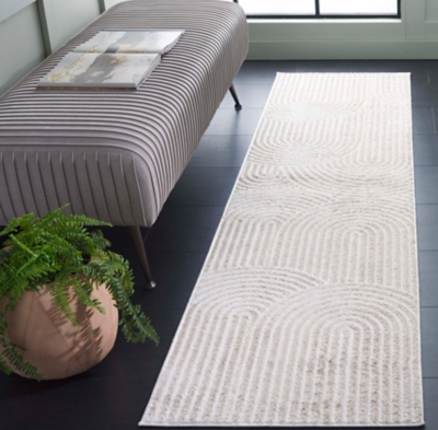 Safavieh Maya 2' x 8' Runner Rug, Taupe/Ivory, rollover