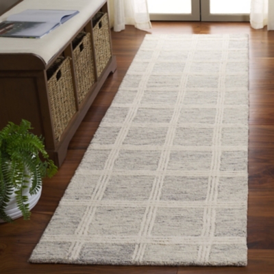 Safavieh Pine 2' 3" x 8' Runner Rug, Gray/Ivory, rollover