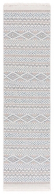 Safavieh Wicker 2' 2" x 8' Runner Rug, Aqua/Beige, large