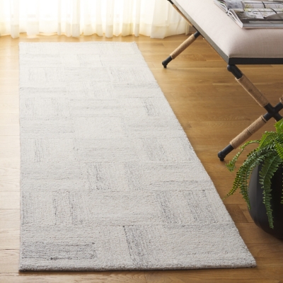 Safavieh Pine 2' 3" x 8' Runner Rug, Ivory/Gray, rollover