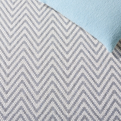 Safavieh Martha Stewart Collection Graca Area Rug, Blue/Creme, large