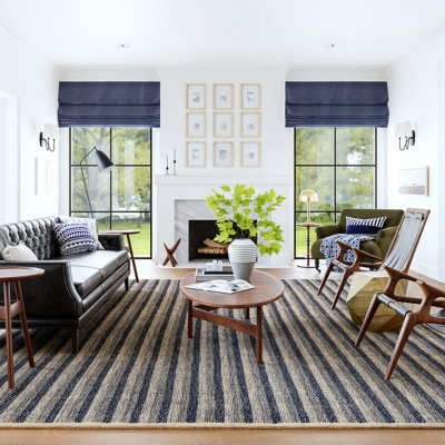 Nuloom Lake 10' x 14' Area Rug, Blue, rollover