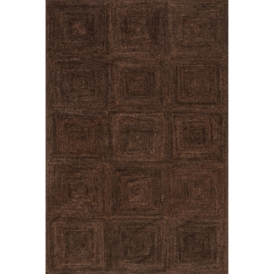 Nuloom Christie 5' x 8' Area Rug, Dark Brown, large