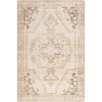 Nuloom Nienna 5' x 8' Area Rug, Beige, large