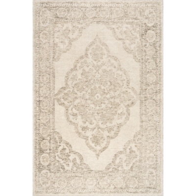 Padma Lakshmi x Rugs USA Istanbul 2' x 6' Area Rug, Beige, large