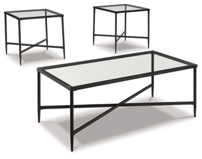 Glass Coffee And End Table Sets Ashley Furniture Homestore