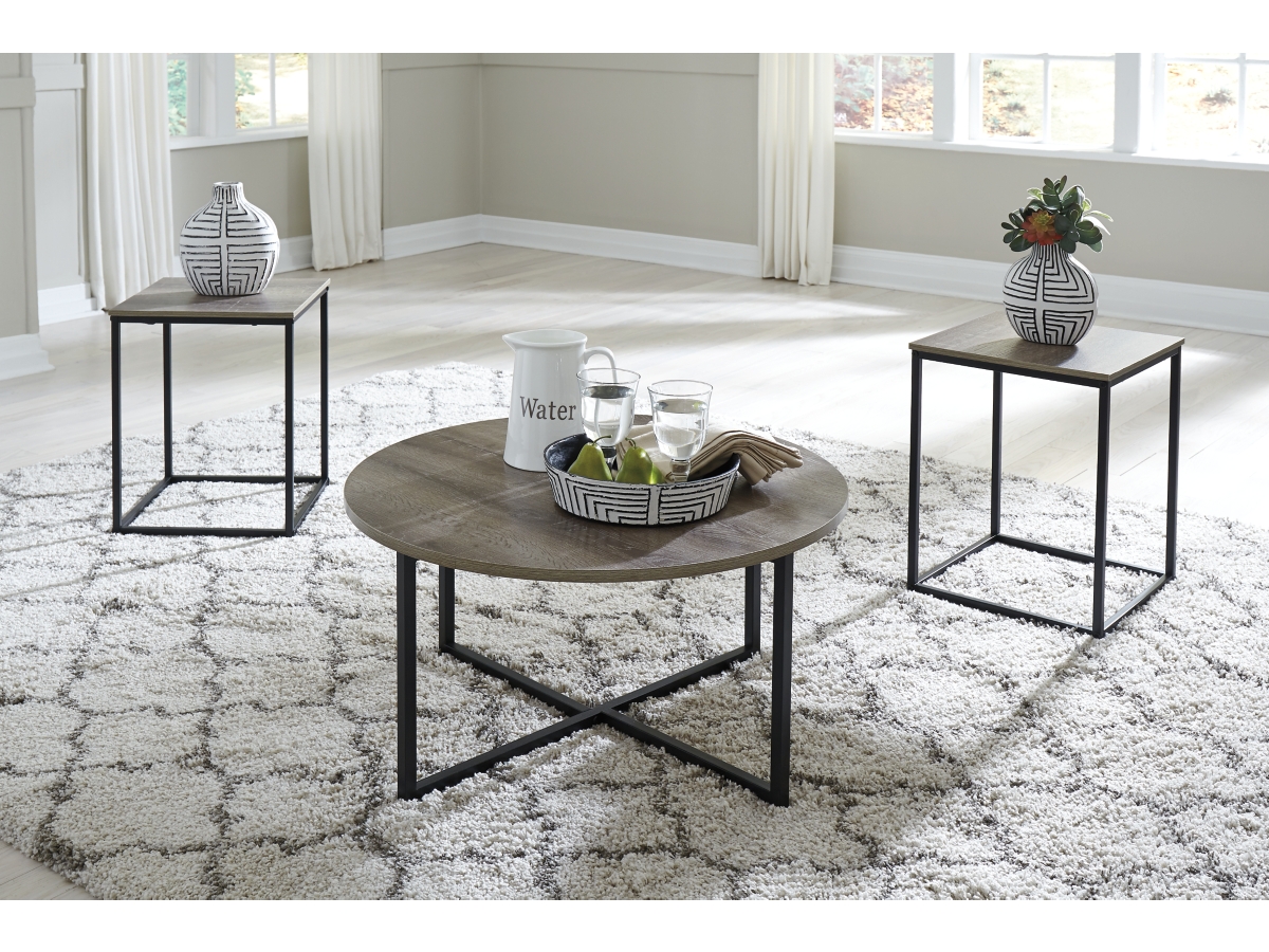 Wadeworth Table Set of 3 Ashley