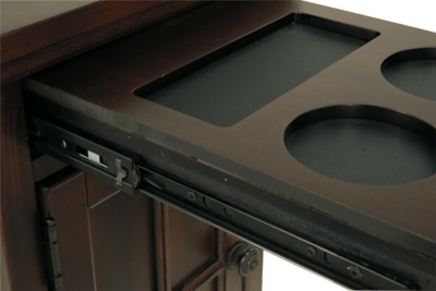 Picture of Laflorn Chairside End Table with USB Ports & Outlets