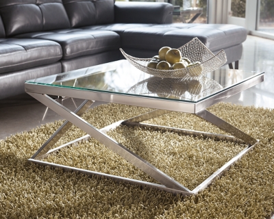 Living Room Table Sets Ashley Furniture Contemporary Nickel