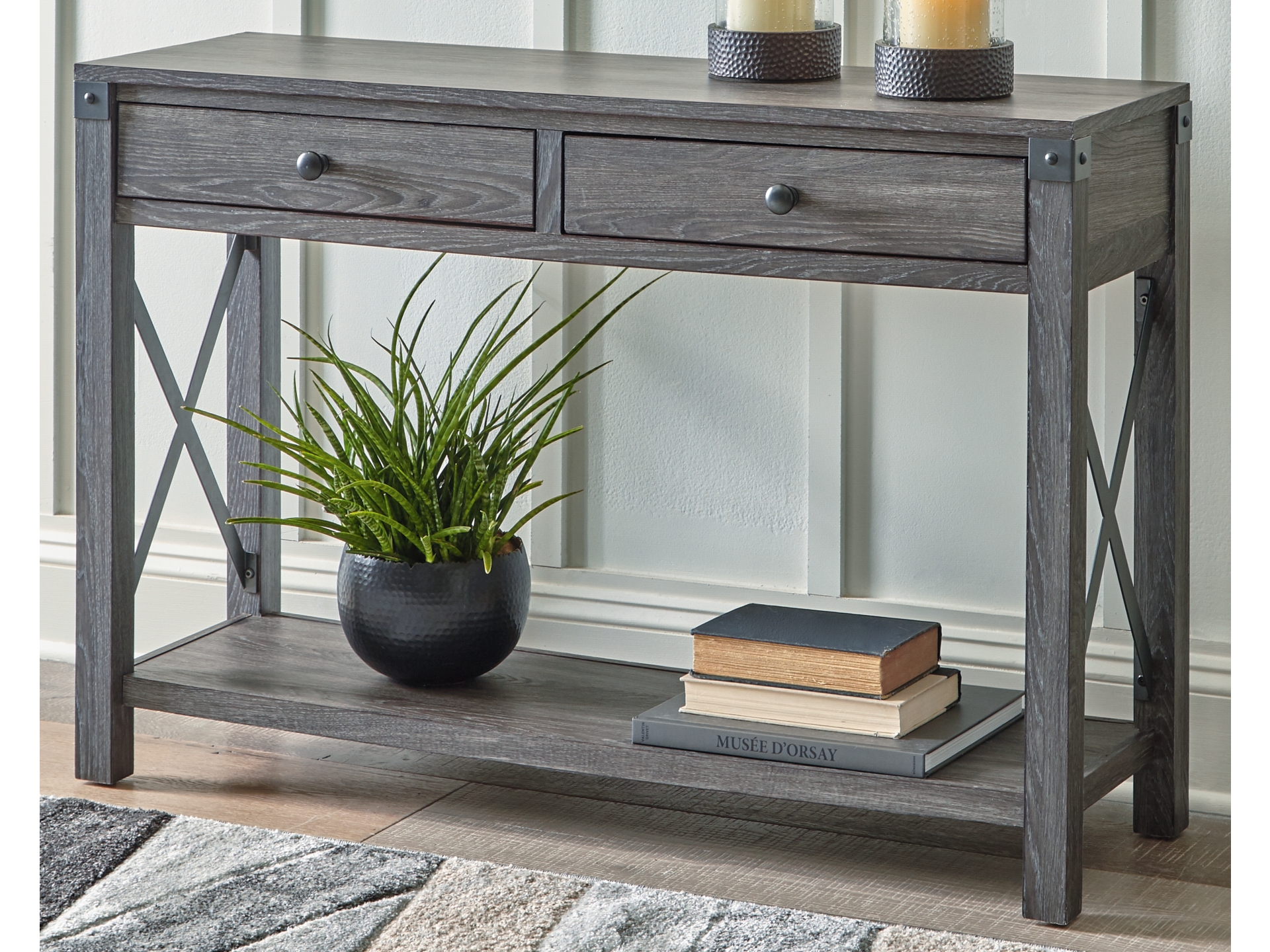 Image 6 of Freedan Lift Top Coffee Table Storage-end table-sofa table Grayish Brown