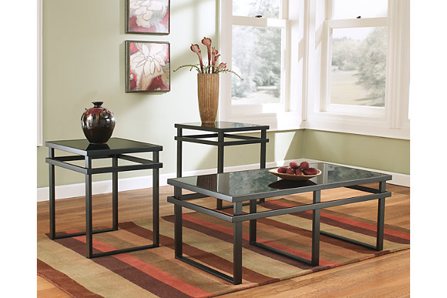 Laney Table Set Of 3 Ashley Furniture Homestore