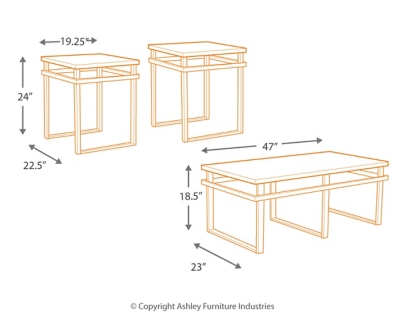 Laney Table (Set of 3), , large