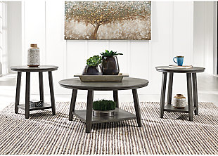 Caitbrook Table (Set of 3), Gray, rollover