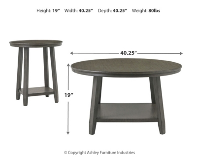 Caitbrook Table (Set of 3), Gray, large